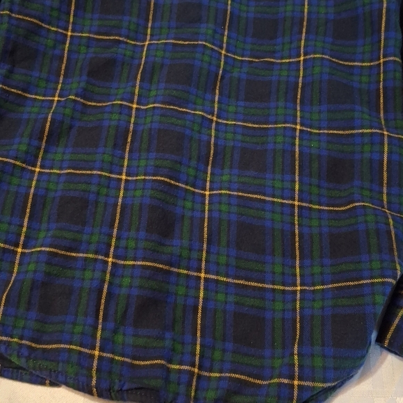 Next Blue and Green Plaid Kids Shirt - Picture 5 of 8